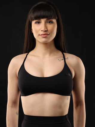 SecondSkin Strappy Bralette Bra - Neverover Activewear