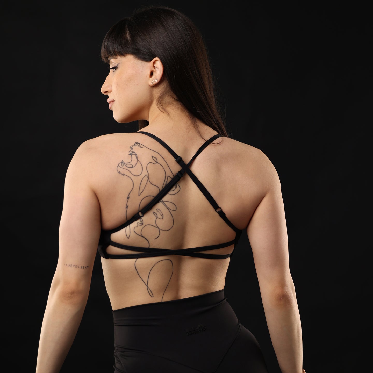 SecondSkin Strappy Bralette Bra - Neverover Activewear