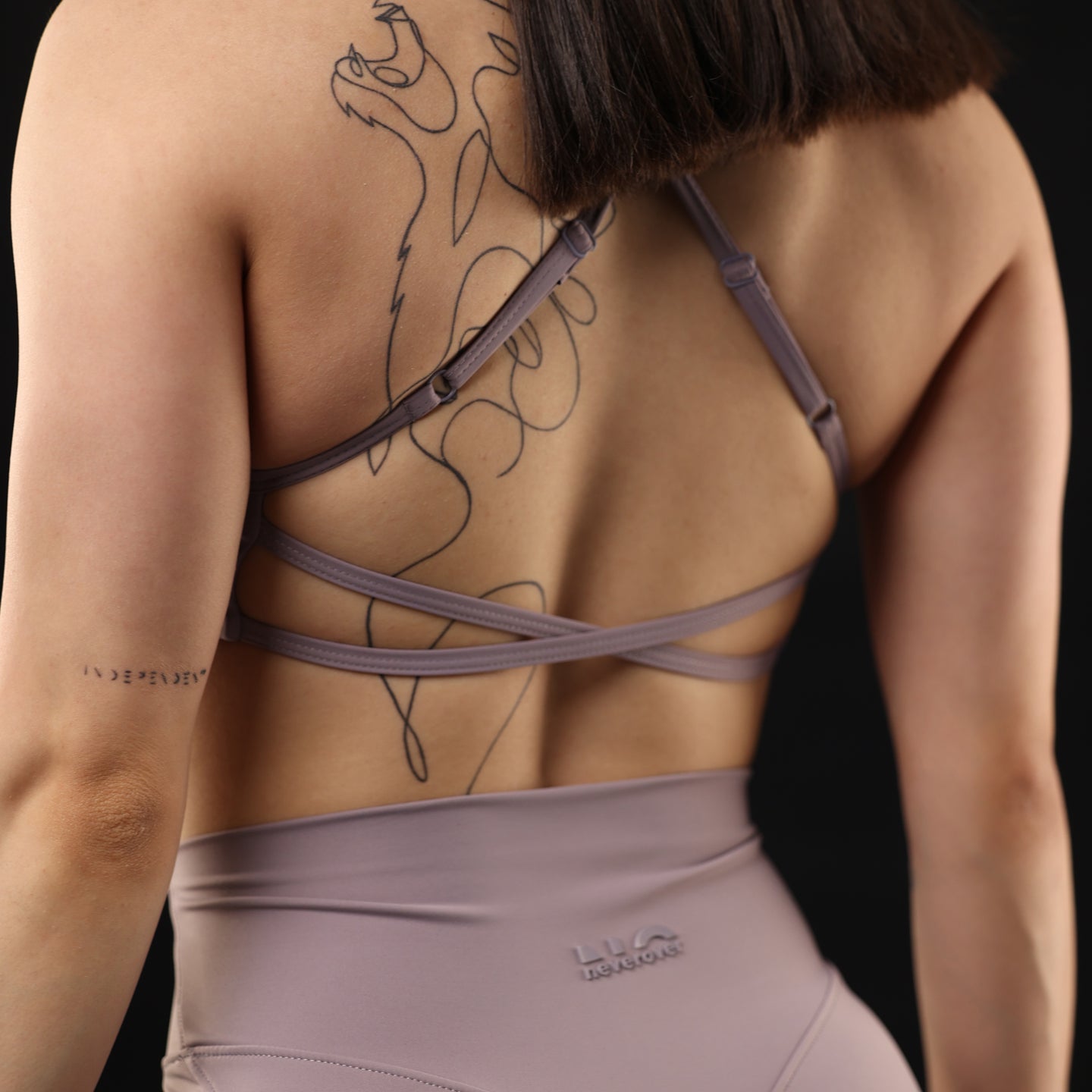 SecondSkin Strappy Bralette Bra - Neverover Activewear