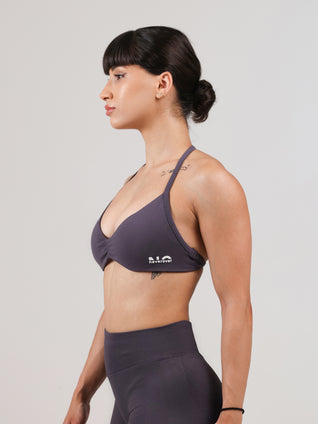 Hue Minimal Strappy Bra - Neverover Activewear