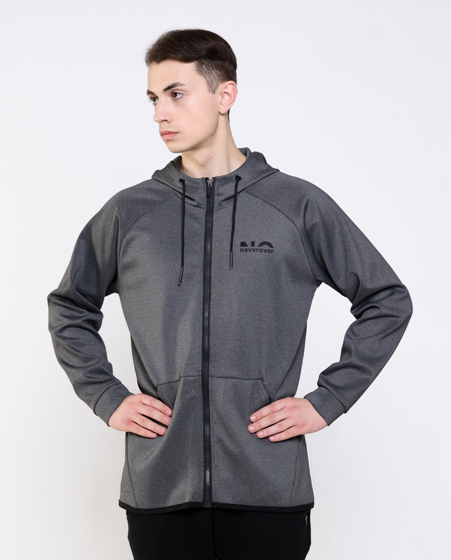 Core Zipup Hoodie - Neverover Activewear