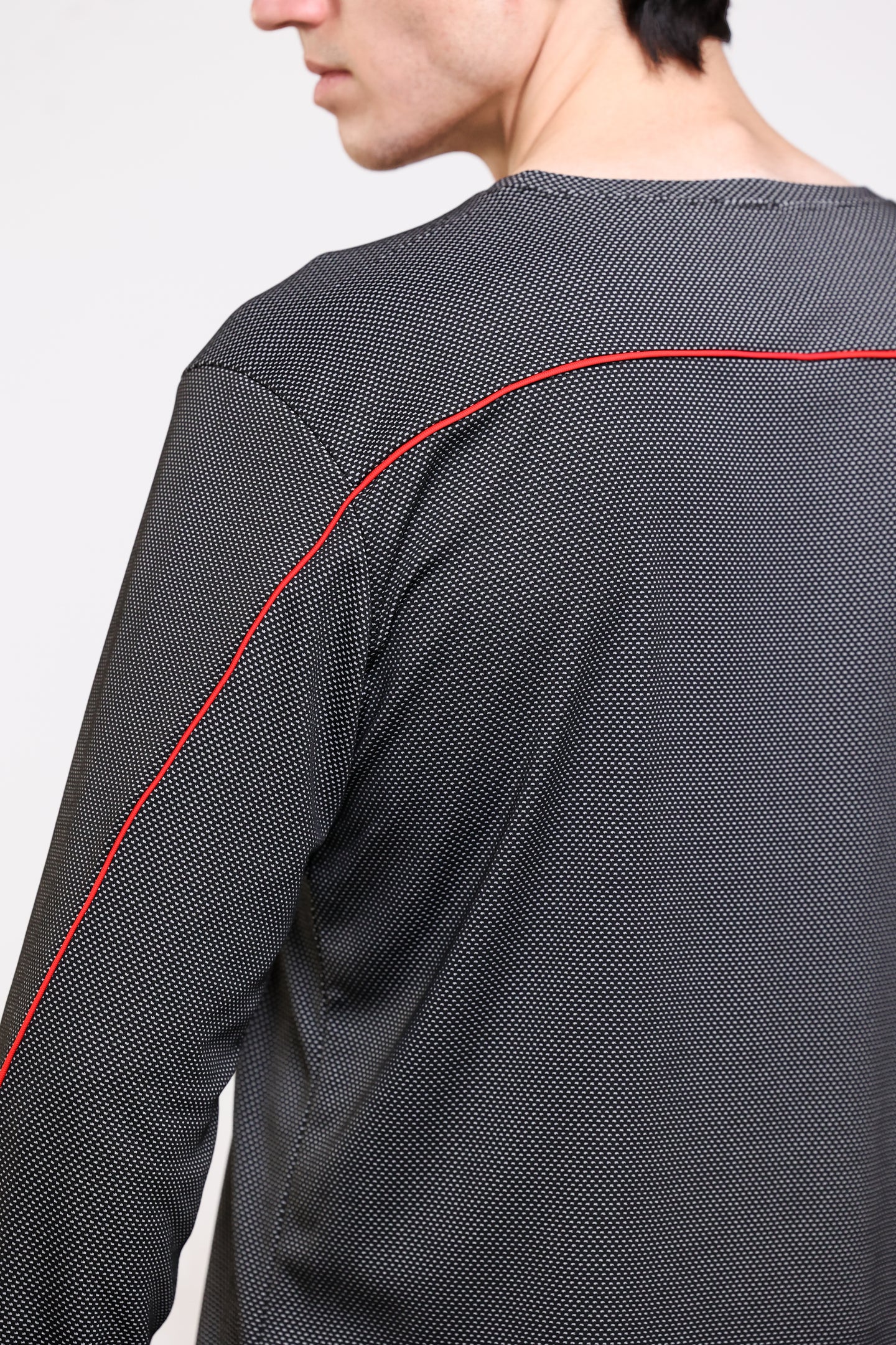 Men's Essential Striped Long Sleeve T-shirt - Neverover Activewear