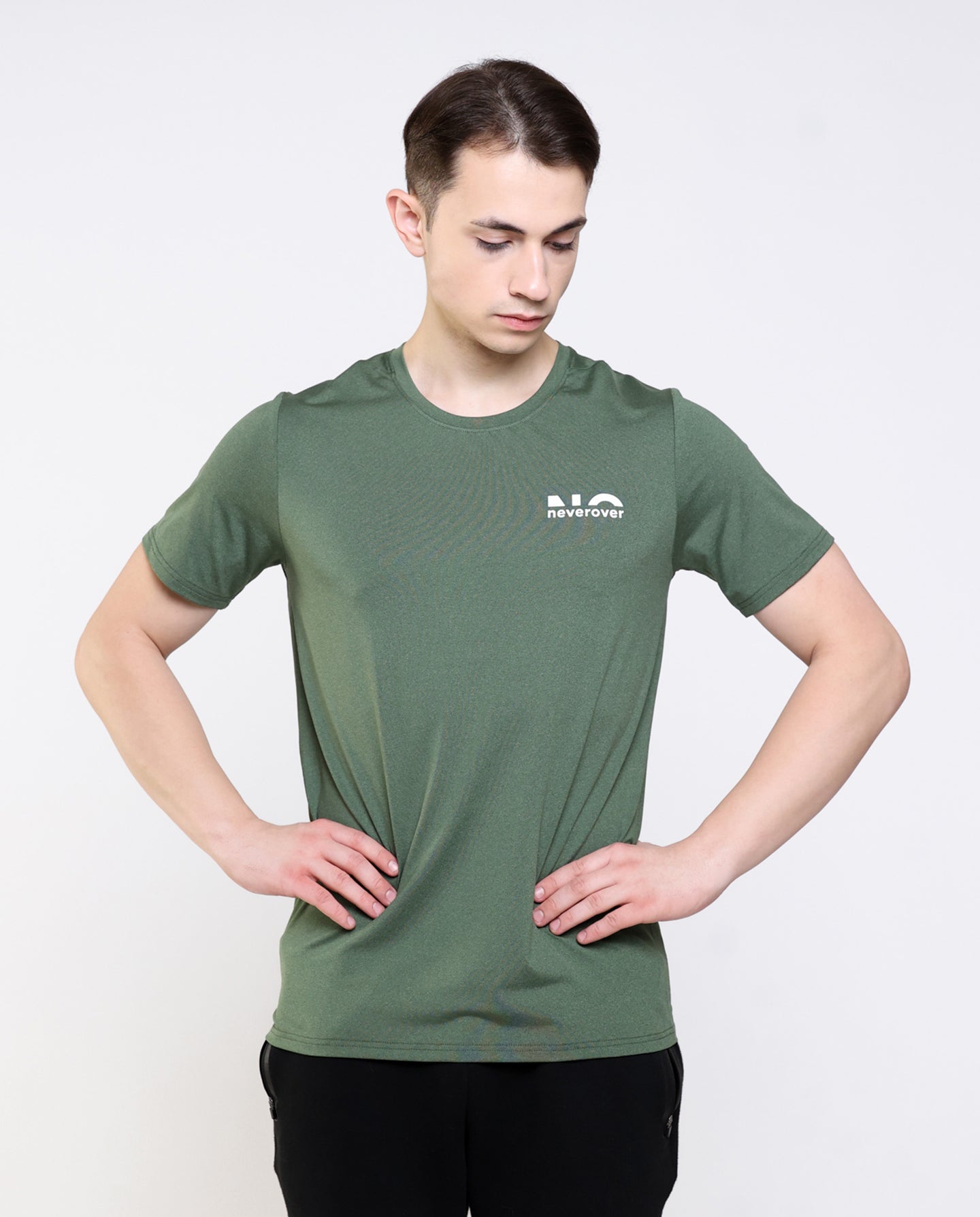 Men's Essential Elastic T-shirt - Neverover Activewear